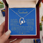 To My Incredible Soulmate | You Have Been There | Forever Love Necklace Blue