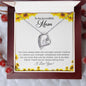 To An Incredible Mom | Thank You For Always Being There - Forever Love Necklace