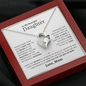 Daughter Necklace - You are Beautiful Inside and Out - Forever Love WB