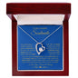To My Incredible Soulmate | You Have Been There | Forever Love Necklace Blue