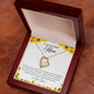 To An Incredible Mom | Thank You For Always Being There - Forever Love Necklace