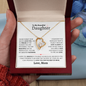 Daughter Necklace - You are Beautiful Inside and Out - Forever Love WB