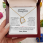 Daughter Necklace - You are Beautiful Inside and Out - Forever Love WB