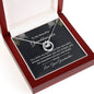 To My Beautiful Granddaughter - You Stole My Heart - Lucky In Love Necklace