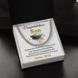 Perfect Graduation Gift - Congratulations - Cuban Link Chain