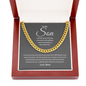To My Son | Proudest Moment | Cuban Link Necklace GW