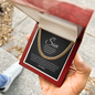 To My Son | Proudest Moment | Cuban Link Necklace BG
