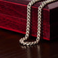 To My Son | Proudest Moment | Cuban Link Necklace BG