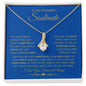 To My Incredible Soulmate - You Have Been There - Alluring Beauty Necklace - Blue