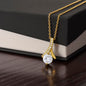 To My Beautiful Wife - I Can't Live Without You - Alluring Beauty Necklace WB
