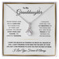 Granddaughter Necklace - Never Forget How Much I Love You - Alluring Beauty WB