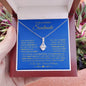 To My Incredible Soulmate - You Have Been There - Alluring Beauty Necklace - Blue