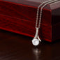 To My Beautiful Wife - I Can't Live Without You - Alluring Beauty Necklace WB