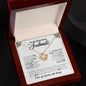 To My Beautiful Soulmate - I Love You, Forever & Always - Love Knot Necklace