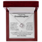 Granddaughter Necklace - You are Beautiful Inside and Out - Love Knot WB