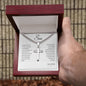 To My Son - Proudest Moment - Cuban Cross Necklace WB