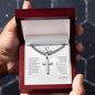 To My Son - Proudest Moment - Cuban Cross Necklace WB