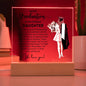 To Our Brilliant Daughter - So Proud Of Everything - Graduation Acrylic Square Plaque