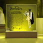 To Our Brilliant Daughter - So Proud Of Everything - Graduation Acrylic Square Plaque
