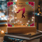 To My Daughter - Never Forget That I Love You - Acrylic Square Plaque