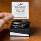 Special Gift For Dad - Always Remember - Men's Cross Bracelet
