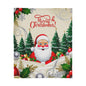 Santa - Christmas Best Gift - Jersey Fleece Blanket