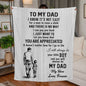 To My Dad - You Are Appreciated - Jersey Fleece Blanket