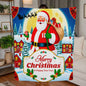 Santa - Christmas Best Gift - Jersey Fleece Blanket
