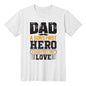 Gift For Dad | A Son's First Hero, A Daughter's First Love - T-Shirt