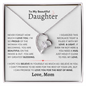 Daughter Necklace - You are Beautiful Inside and Out - Forever Love WB
