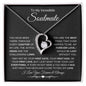 To My Incredible Soulmate | You Have Been There | Forever Love Necklace BW