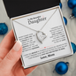 Daughter Necklace - You are Beautiful Inside and Out - Forever Love WB