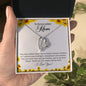 To An Incredible Mom | Thank You For Always Being There - Forever Love Necklace
