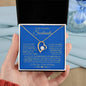 To My Incredible Soulmate | You Have Been There | Forever Love Necklace Blue
