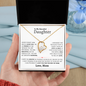 Daughter Necklace - You are Beautiful Inside and Out - Forever Love WB