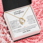 Daughter Necklace - You are Beautiful Inside and Out - Forever Love WB