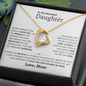 Daughter Necklace - You are Beautiful Inside and Out - Forever Love WB