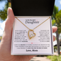 Daughter Necklace - You are Beautiful Inside and Out - Forever Love WB