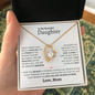 Daughter Necklace - You are Beautiful Inside and Out - Forever Love WB