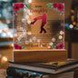 To My Daughter - Never Forget That I Love You - Acrylic Square Plaque