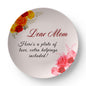 Dear Mom - Mother's Day Gift From Daughter & Son - 10” Plate