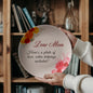 Dear Mom - Mother's Day Gift From Daughter & Son - 10” Plate