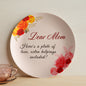 Dear Mom - Mother's Day Gift From Daughter & Son - 10” Plate