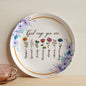 God says you are - Bible Verse Plate, Inspirational Message Plate - 10” Plate