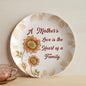 A Mother's Love is the Heart of a Family - Mother's Day Gift From Daughter & Son - 10” Plate