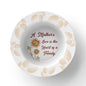 A Mother's Love is the Heart of a Family - Mother's Day Gift From Daughter & Son - 8.5” Bowl