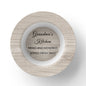 Grandma's Kitchen - Meals and Memories Served Fresh Daily - Gift From Granddaughter & Grandson - 8.5” Bowl