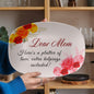 Dear Mom - Mother's Day Gift From Daughter & Son - 10”x14” Platter