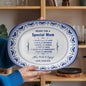 Special Mom - Recipe For A Special Mom - Gift From Son - 10”x14” Platter