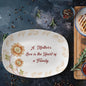 A Mother's Love is the Heart of a Family - Mother's Day Gift From Daughter & Son -10”x14” Platter